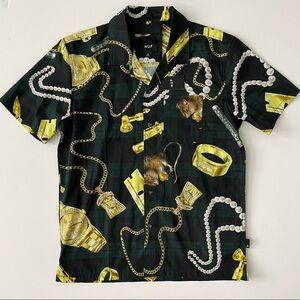 HUF Men’s Button Down Shirt Size S